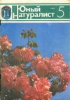 Юный натуралист №05/1985 — обложка книги.